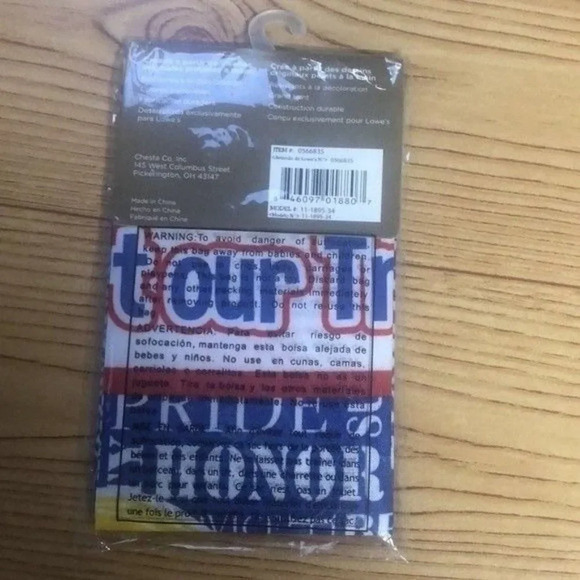 Art flag‎ we support our troops size 12/5 by18 - Picture 5 of 8